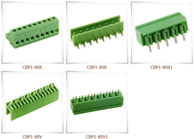 CBP1-80 插拔式接線端子台_PCB端子台